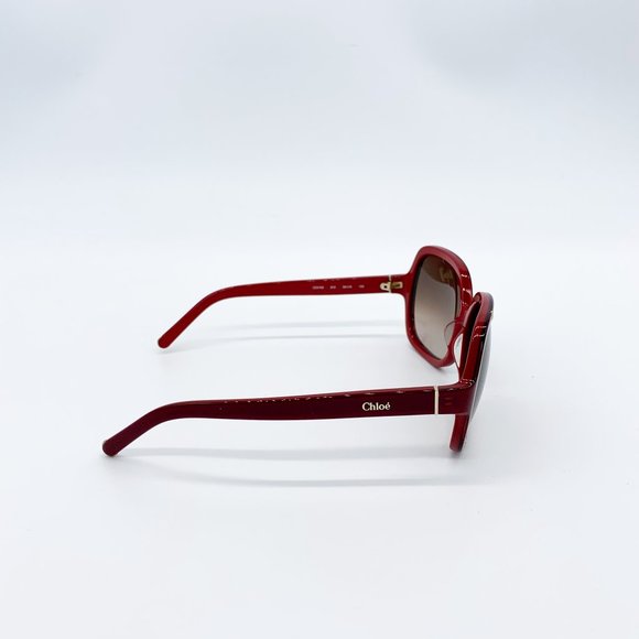 CHLOE CE 619S Sunglasses Ombre Square Lens 58mm - Picture 7 of 10